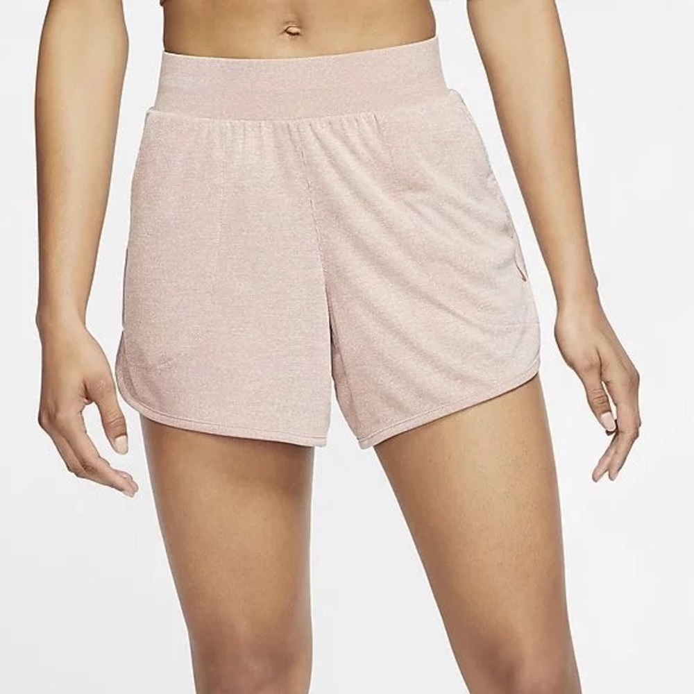Nike Yoga Ribbed Shorts - Picture 4 of 4